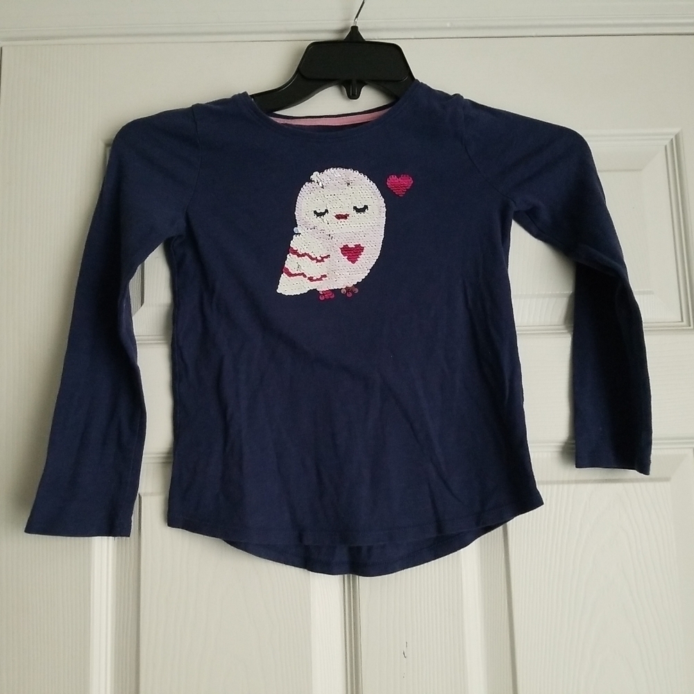 Sonoma Girl's Sequin Long Sleeve Shirt